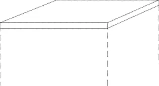 Abdeckplatte f. Mittelschr. 16x350x350mm more4YOU Weiß-Glanz