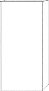 Mittelschr. Anschl. rechts 850x400x345mm more4YOU Eiche-Kansas