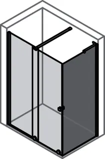 Seitenwand Maßanf. design4YOU, Glas, silber hochglanz – Bild 5