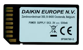 Daikin WLAN SD-Karte zur Verbindung einer Wärmepumpe mit dem Internet