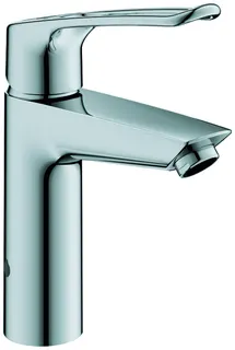 GROHE EH-Waschtisch-Batterie Eurosmart 23987_3 M-Size Verbrühschutz offener Hebel chrom – Bild 2