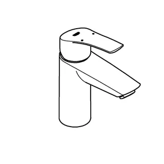GROHE EH-Waschtisch-Batterie Eurosmart 23988_3 S-Size PO-Ablaufgrt. chrom – Bild 3