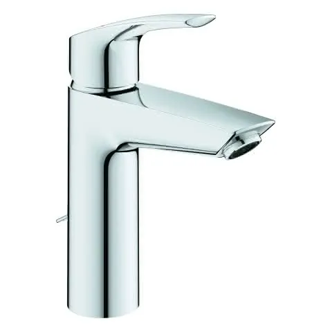 GROHE EH-Waschtisch-Batterie Eurosmart 23323_3 M-Size versenkbare Kette chrom