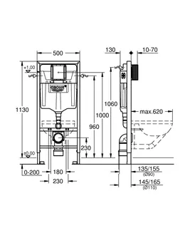 GROHE WC-Element Rapid SL 39863 BH: 1,13m mit Spülstromdrossel – Bild 5