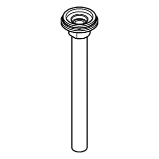 GROHE Abflammadapter 40995 für Armaturen mit Kunststoffwasserführung – Bild 3