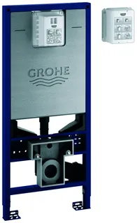 GROHE WC-Element Rapid SLX 39865 BH: 1,13m mit Spülstromdrossel/Klemmdose