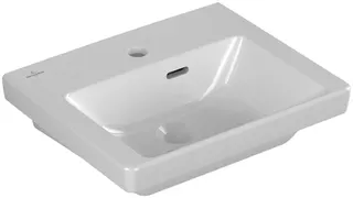 Villeroy & Boch Handwaschbecken Subway 3.0 45 450x 370mm Rechteck 1HL. m. ÜL. Weiß Alpin – Bild 3