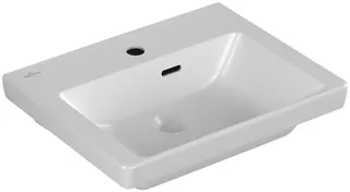 Villeroy & Boch HWB Subway 3.0 50 500x400mm re-eckig 1HL. m. ÜL. Stone White cplus – Bild 2
