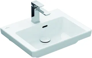 Villeroy & Boch HWB Subway 3.0 FG 500x400mm re-eckig 1HL. o. ÜL. Weiß Alpin cplus