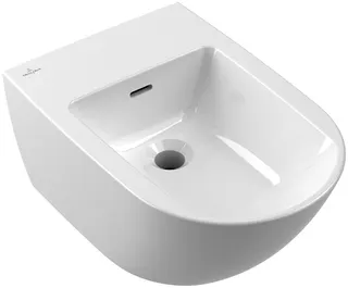 Villeroy & Boch Bidet Subway 3.0 560x375x270mm Oval wandhängend Weiß Alpin CeramicPlus – Bild 2