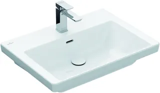 Villeroy & Boch Waschbecken Subway 3.0 650x470mm Rechteck 1HL. ohne Überlauf Weiß Alpin