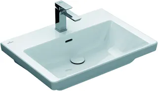 Villeroy & Boch Waschbecken Subway 3.0 650x470mm Rechteck o. ÜL. Weiß Alpin CeramicPlus