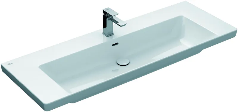 Villeroy & Boch SchrankWT Subway 3.0 1300x470mm re-eckig 1HL. o. ÜL. Stone White cplus