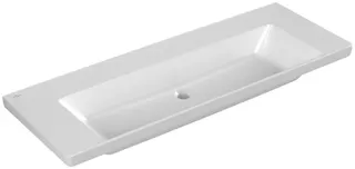 Villeroy & Boch Schrankwaschtisch Subway 3.0 1300x 470mm Rechteck ohne Überlauf Weiß Alpin – Bild 2