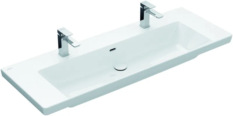 Villeroy & Boch SchrankWT Subway 3.0 1300x470mm re-eckig 2HL. m. ÜL. Weiß Alpin cplus