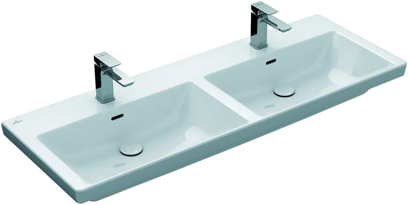 Villeroy & Boch SchrankDWT Subway 3.0 1300x470mm re-eckig 2HL. o. ÜL. Stone White cplus