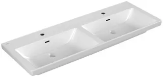 Villeroy & Boch SchrankDWT Subway 3.0 1300x470mm re-eckig 2HL. m. ÜL. Stone White cplus – Bild 2