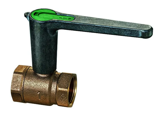 TA Trinkwasserkugelhahn TA 500 Globo Innengew., DN25, Rotguss, Edelstahlkugel