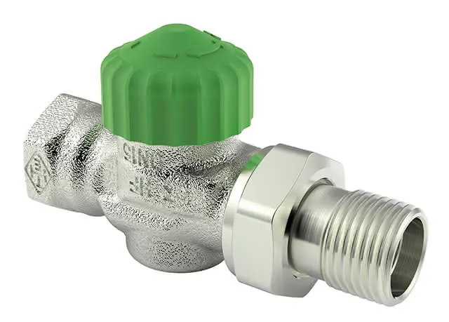 HEIMEIER Thermostat-Ventilunterteil Eclipse 300, Durchgangsform, DN 15