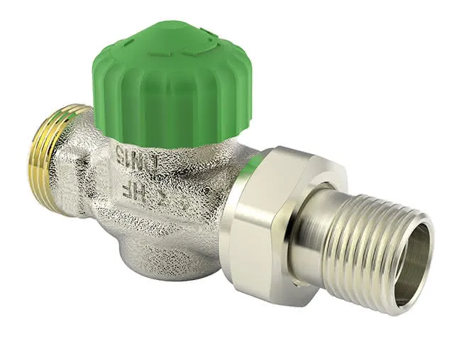 HEIMEIER Thermostat-Ventilunterteil Eclipse 300, Dg, DN 15, Außengew. G3/4