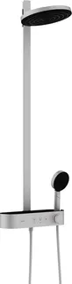 Hansgrohe Showerpipe Pulsify S 260 2j EcoSmart mit Brausethermostat Aufputz mattweiß
