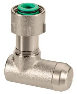 FL Teleskop-Eckverschraubung EV2 G3/4i x 12mm MS vern. m. Konus