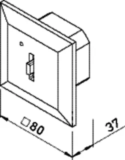 Helios KWL-BE Eco Bedienelement Schiebeschalter 3-stufig, UP-Version – Bild 2