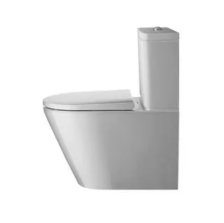 Duravit WC-Sitz D-Neo ohne Absenkautomatik abnehmbar,Scharniere edelstahl, weiß – Bild 2