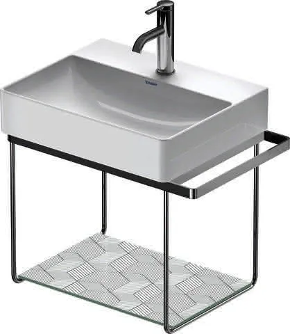 Duravit Metallkonsole WH DuraSquare f.235350 HTH li./re., Chrom