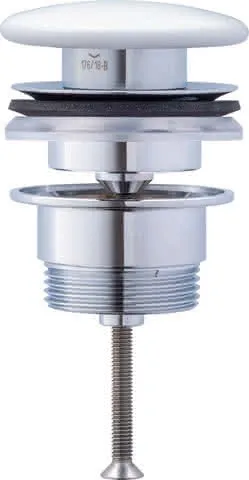 Duravit Push-open Venil mitt keramischer Ventilabdeckhaube, Weiß