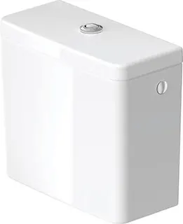 Duravit Spülkasten D-Neo, Weiß, m.IG, DF 6/3 L, WA re./li. 3/8"Messing – Bild 2