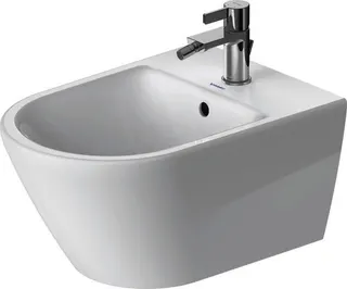 Duravit Wandbidet D-Neo, 540mm, Weiß mit ÜL, mit HLB, 1 HL,Durafix inkl. – Bild 5