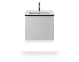 Duravit Möbelwaschtisch ME by Starck 530 mm m. ÜL, m. HLB, 1 HL, weiß