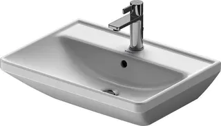 Duravit Waschtisch D-Neo, 600mm, weiß mit ÜL, mit HLB, 1 HL – Bild 2