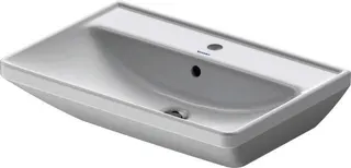 Duravit Waschtisch D-Neo, 650mm, weiß mit ÜL, mit HLB, 1 HL – Bild 3