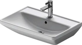 Duravit Waschtisch D-Neo, 650mm, weiß mit ÜL, mit HLB, 1 HL – Bild 4