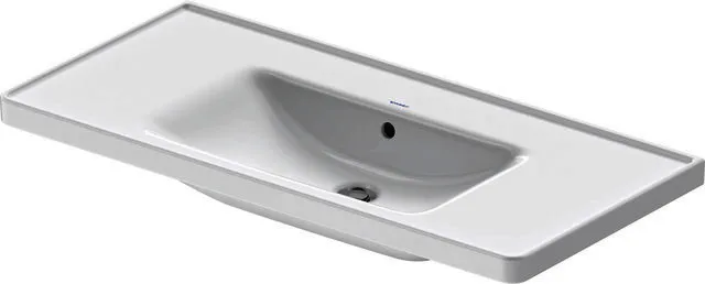 Duravit Waschtisch D-Neo, 1005mm, weiß mit ÜL, mit HLB, o.HL
