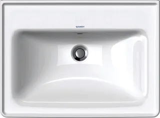Duravit Möbel-Waschtisch D-Neo, 650mm, weiß mit ÜL, mit HLB, o.HL – Bild 2