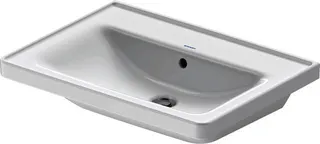 Duravit Möbel-Waschtisch D-Neo, 650mm, weiß mit ÜL, mit HLB, o.HL – Bild 3