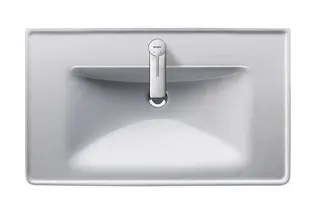 Duravit Möbel-Waschtisch D-Neo, 800mm, weiß mit ÜL, mit HLB, 1 HL – Bild 4