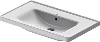 Duravit Möbel-Waschtisch D-Neo, 800mm, weiß mit ÜL, mit HLB, o.HL – Bild 3