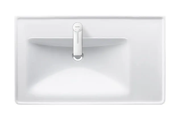 Duravit WT/MWT D-Neo, 800mm, weiß m.ÜL, HLB, 1 HL, Becken links