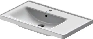 Duravit WT/MWT D-Neo, 800mm, weiß m.ÜL, HLB, 1 HL, Becken links – Bild 3