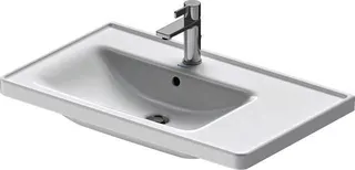 Duravit WT/MWT D-Neo, 800mm, weiß m.ÜL, HLB, 1 HL, Becken links – Bild 4