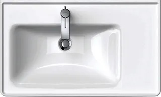 Duravit WT/MWT D-Neo, 800mm, weiß m.ÜL, HLB, 1 HL, Becken links – Bild 5