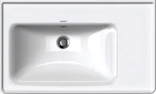 Duravit WT/MWT D-Neo, 800mm, weiß m.ÜL, HLB, o.HL, Becken links