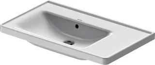 Duravit WT/MWT D-Neo, 800mm, weiß m.ÜL, HLB, o.HL, Becken links – Bild 2