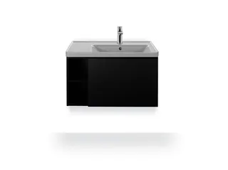 Duravit WT/MWT D-Neo, 800mm, weiß m.ÜL, HLB, 1 HL, Becken rechts – Bild 2