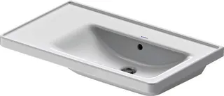 Duravit WT/MWT D-Neo, 800mm, weiß m.ÜL, HLB, o.HL, Becken rechts