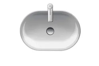 Duravit Aufsatzbecken D-Neo 600mm, oval weiß, o.ÜL, o.HLB, Bef.inkl. – Bild 3